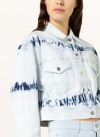 STELLA McCARTNEY Cropped denim jacket , Color: LIGHT BLUE (Image 1)