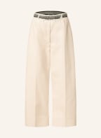 STELLA McCARTNEY Leather look culottes , Color: CREAM (Image 1)