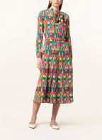 VALENTINO Silk dress , Color: RED/ YELLOW/ GREEN (Image 1)