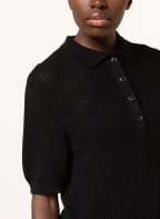 CLOSED Strick-Poloshirt, Farbe: SCHWARZ (Bild 1)