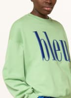 CLOSED Oversized sweatshirt, Color: LIGHT GREEN/ BLUE (Image 1)