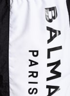 BALMAIN Swim shorts , Color: BLACK/ WHITE (Image 1)