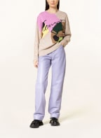 KENZO Pullover, Farbe: GRAU/ PINK/ BRAUN (Bild 1)