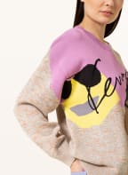 KENZO Pullover, Farbe: GRAU/ PINK/ BRAUN (Bild 1)