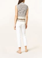 MISSONI Stricktop , Farbe: WEISS/ SCHWARZ/ BEIGE (Bild 1)