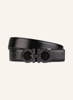 Salvatore Ferragamo Ledergürtel, Farbe: SCHWARZ (Bild 1)