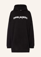 DSQUARED2 Hoodie-Kleid, Farbe: SCHWARZ (Bild 1)