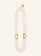 VANESSA BARONI Oversized-Halskette SQUARED , Farbe: WEISS (Bild 1)