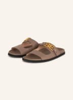 BALLY Pantoletten EMMA, Farbe: TAUPE (Bild 1)