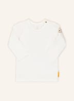 Steiff Set: Strampler und Longsleeve, Farbe: WEISS/ NUDE/ PETROL (Bild 1)