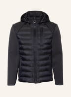WELLENSTEYN Steppjacke MOL im Materialmix mit abnehmbarer Kapuze , Farbe: DUNKELBLAU (Bild 1)