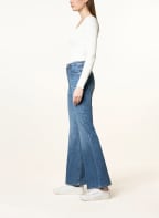 BOSS Bootcut jeans MODERN 70S FLARE, Color: 425 MEDIUM BLUE (Image 1)