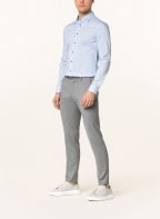 OLYMP Jerseyhemd No. Six 24/Seven super slim, Farbe: WEISS/ HELLBLAU (Bild 1)
