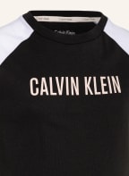 Calvin Klein Shorty-Schlafanzug INTENSE POWER, Farbe: SCHWARZ/ WEISS/ HELLORANGE (Bild 1)