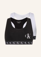 Calvin Klein 2er-Pack Bustier CK ONE, Farbe: SCHWARZ/ WEISS (Bild 1)