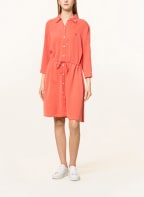 TOMMY HILFIGER Hemdblusenkleid mit 3/4-Arm , Farbe: LACHS (Bild 1)