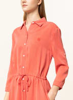 TOMMY HILFIGER Hemdblusenkleid mit 3/4-Arm , Farbe: LACHS (Bild 1)