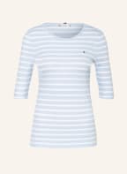 TOMMY HILFIGER Strickshirt, Farbe: WEISS/ HELLBLAU (Bild 1)