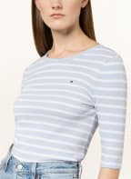 TOMMY HILFIGER Strickshirt, Farbe: WEISS/ HELLBLAU (Bild 1)