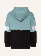 PUMA Hoodie POWER, Farbe: PETROL/ SCHWARZ (Bild 1)