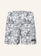 Calvin Klein Badeshorts, Farbe: WEISS/ GRAU/ DUNKELGRAU (Bild 1)