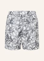 Calvin Klein Badeshorts, Farbe: WEISS/ GRAU/ DUNKELGRAU (Bild 1)