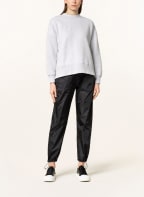 Palm Angels Oversized sweatshirt, Color: LIGHT GRAY (Image 1)