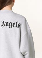 Palm Angels Oversized sweatshirt, Color: LIGHT GRAY (Image 1)