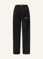 Palm Angels Hose im Jogging-Stil, Farbe: SCHWARZ/ WEISS (Bild 1)