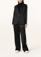 Palm Angels Jersey blazer, Color: BLACK/ WHITE (Image 1)