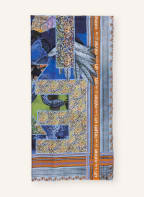 CODELLO Schal , Farbe: HELLBLAU/ BLAU/ GRÜN (Bild 1)