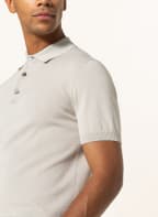 CLOSED Strick-Poloshirt, Farbe: BEIGE (Bild 1)