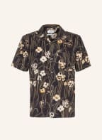 CLOSED Kurzarm-Hemd Comfort Fit, Farbe: SCHWARZ/ BEIGE/ CREME (Bild 1)