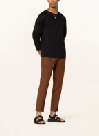 CLOSED Longsleeve aus Leinen, Farbe: SCHWARZ (Bild 1)
