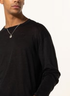 CLOSED Longsleeve aus Leinen, Farbe: SCHWARZ (Bild 1)