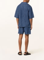 VALENTINO Short-sleeved shirt regular fit made of denim, Color: BLUE (Image 1)