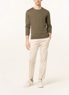 JOOP! JEANS Pullover mit Leinen, Farbe: OLIV (Bild 1)