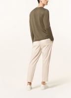 JOOP! JEANS Pullover mit Leinen, Farbe: OLIV (Bild 1)
