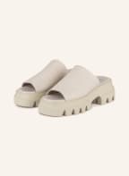 COPENHAGEN Plateau-Mules CPH231, Farbe: CREME (Bild 1)