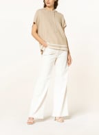 LUISA CERANO Flared Jeans, Farbe: ECRU (Bild 1)