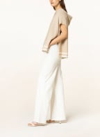 LUISA CERANO Flared Jeans, Farbe: ECRU (Bild 1)