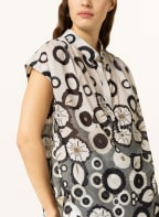 LUISA CERANO Blusenshirt, Farbe: SCHWARZ/ ECRU/ TAUPE (Bild 1)