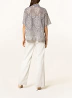 LUISA CERANO Blusenshirt mit Lochspitze, Farbe: GRAU (Bild 1)