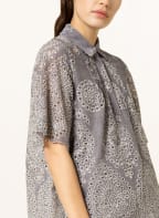 LUISA CERANO Blusenshirt mit Lochspitze, Farbe: GRAU (Bild 1)