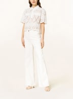 LUISA CERANO Blusenshirt aus Lochspitze, Farbe: 103 CREAM (Bild 1)