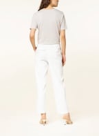 LUISA CERANO Trousers with linen, Color: WHITE (Image 1)