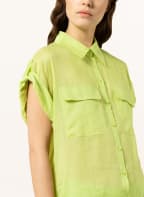 LUISA CERANO Hemdbluse, Farbe: NEONGRÜN (Bild 1)