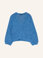 LUISA CERANO Strickjacke mit Leinen , Farbe: HELLBLAU (Bild 1)