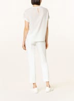 BRUNELLO CUCINELLI Blusenshirt aus Seide, Farbe: WEISS (Bild 1)