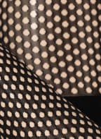 Wolford Fein-Kniestrümpfe INVERTED DOTS, Farbe: 8641 fairly light/black (Bild 1)